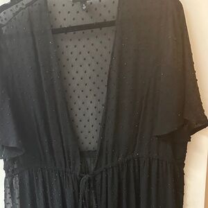 Torrid sheer tiered tunic